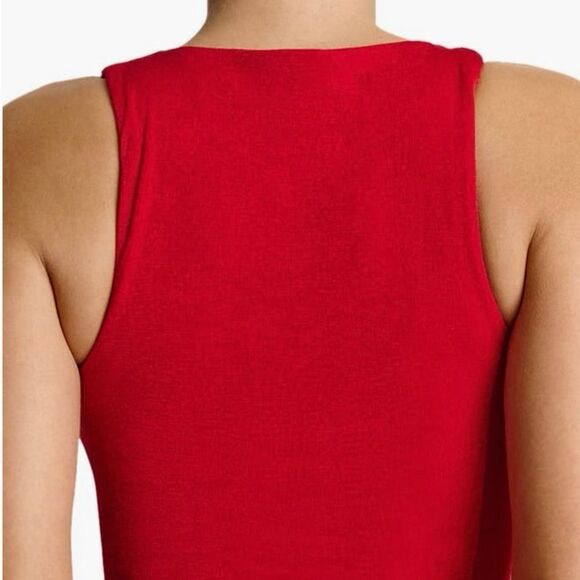 N By Naked Wardrobe NWT Shirred Crop Tank Top M - Picture 4 of 8